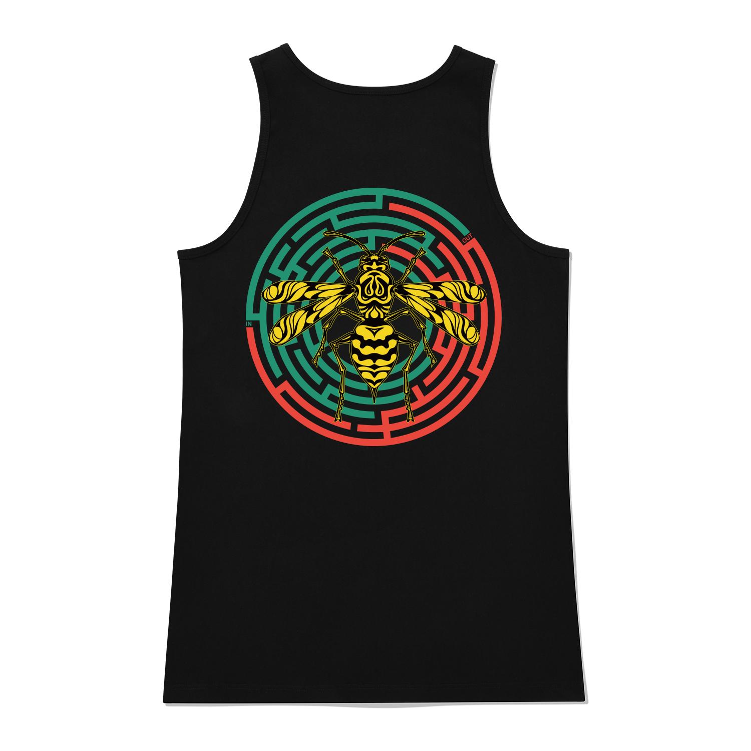 Khan 6312 Ksb0031 Bumblebee Miro Long Sleeveless - Black Black/L