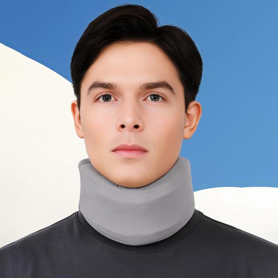 Summer Sponge Neck Brace Neck Pain Spine Pressure Relief Ergonomic Neck Support Women Men Cervical Posture Corrector Pillow