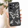 For Vivo Y05 4G 6.74" Case Silicone Back Cover Shockproof For Vivo Y11D VIVO Y05 4G Populairly Painted Butterflies Phone Cases