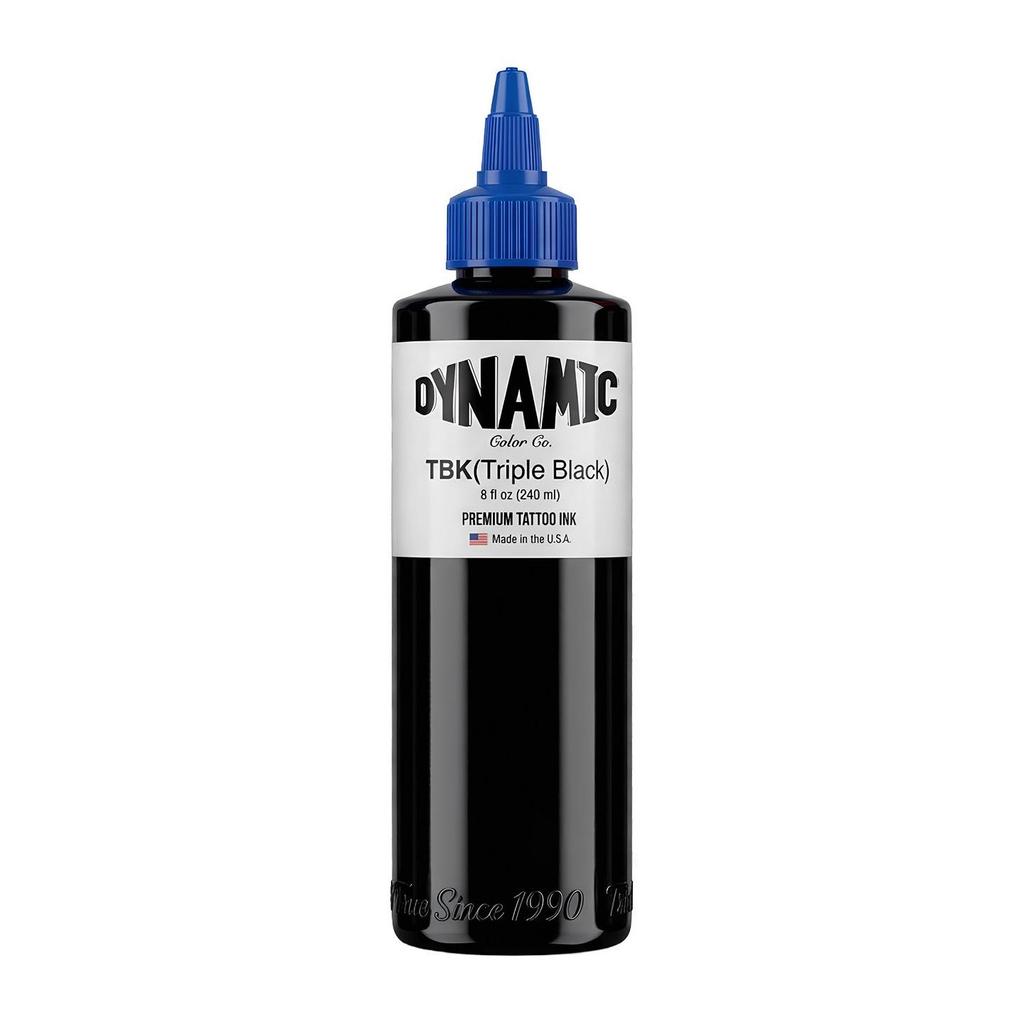 Set de Tintas Dinámicas para Tatuajes: Pigmentos Triple y Totem Negro, Negro Congo y Blanco