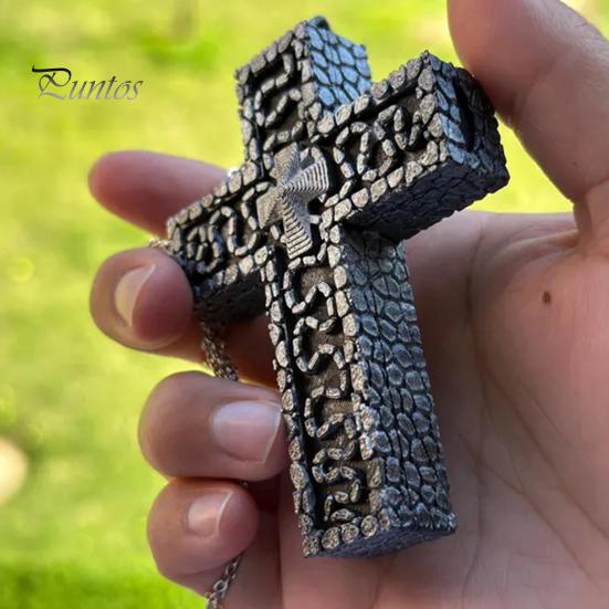 Náhrdelník s postavičkou z tajné přihrádky Náhrdelník s přívěskem ve tvaru deseti ručně vyrobený 3D tištěný herní náhrdelník