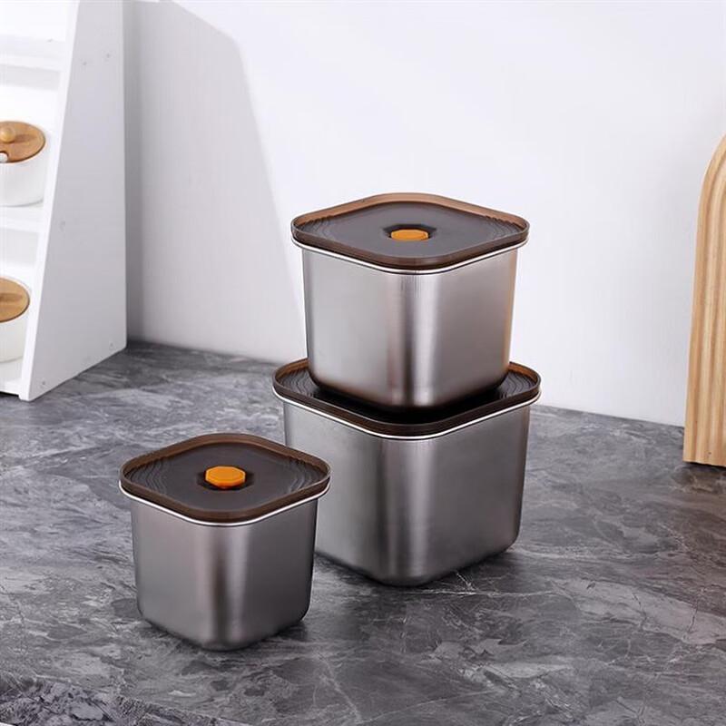 

LISM Square Seasoning Jars with Lids, 5-Pack