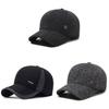 Winter Mens Baseball Cap With Fleece Lining For Warmth And Windproof Comfort