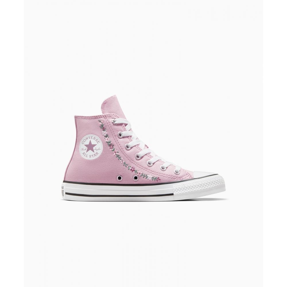 

CONVERSE Chuck Taylor All Star Вышитые цветочные фантомные фиолетовые A04719C