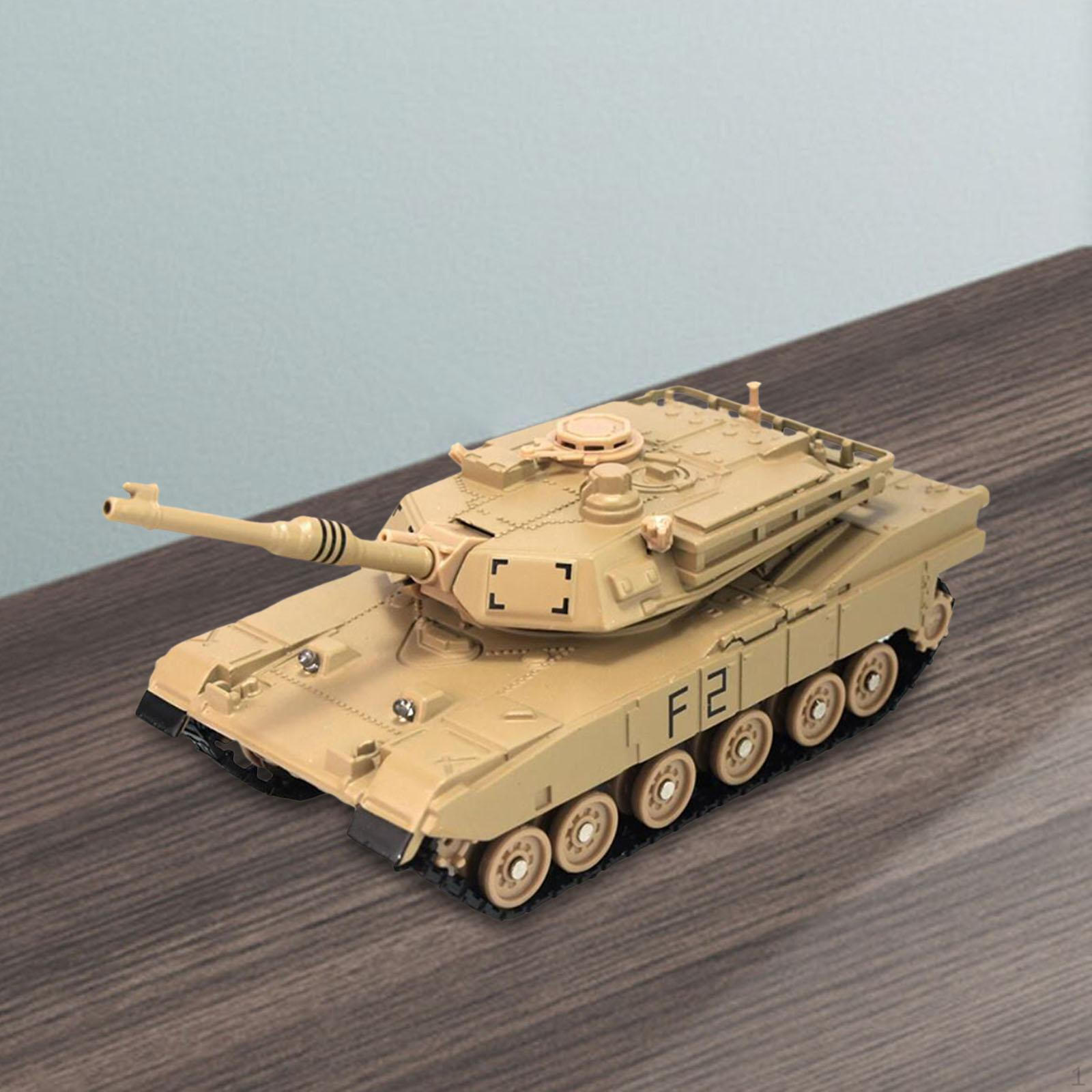 

Модель танка зі сплаву 1/55, лита під тиском броньована іграшка, зі звуком і світлом, автомобіль для вечірок Style B