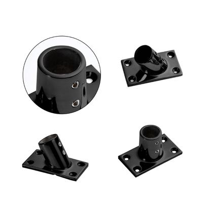Heavy Duty Square Tube Awning Bracket Marine Steel Structural Support Accessory Adjustable Outdoor Bracket