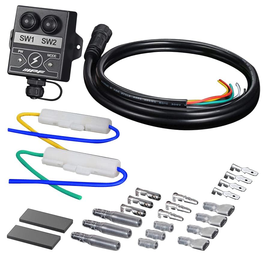 

Беспроводной переключатель противотуманных фар IPF с Bluetooth-пультом дистанционного управления для смартфонов и использования на открытом воздухе WR-3 Свет/Работа