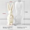 Craft Candle Silicone Mold Easter Bunny Egg Gypsum Molds  Soap Candle Making Supplies