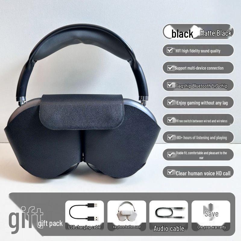 2024 Over-Ear Bluetooth Noise-Cancelling Kopfhörer für iPhone 15 Pro Max