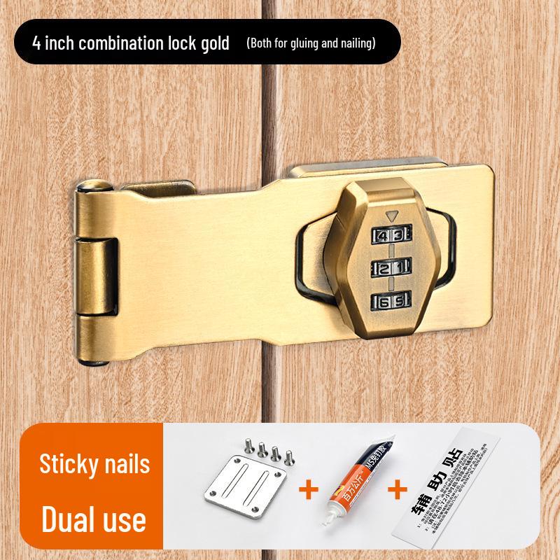 Digital No-Drill Anti-Theft Password Lock for Cabinets and Wardrobes