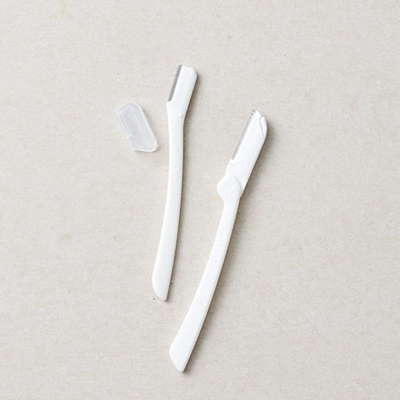 

[Повседневная жизнь] Бритва для бровей 6 штук 2 типов (Выберите 1) 6-pack of folding eyebrow razors