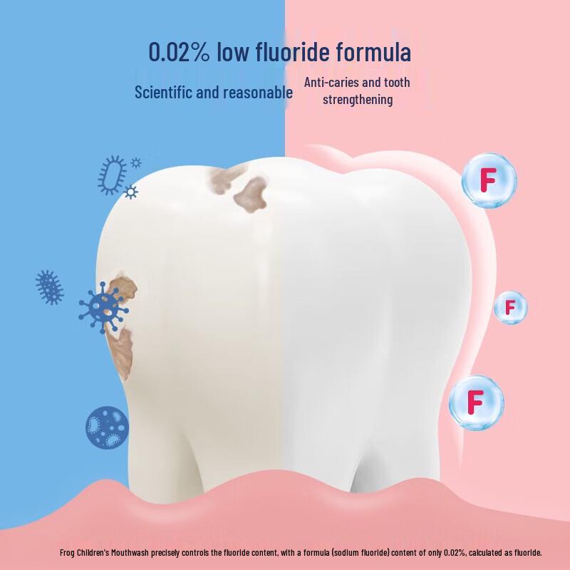 Frog Kids Gentle Anti-Cavity Mouthwash