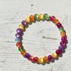 UV-reaktives Perlen-Halsketten-Armband-Set Katzenauge UV-reaktiver Choker Tägliches Tragen