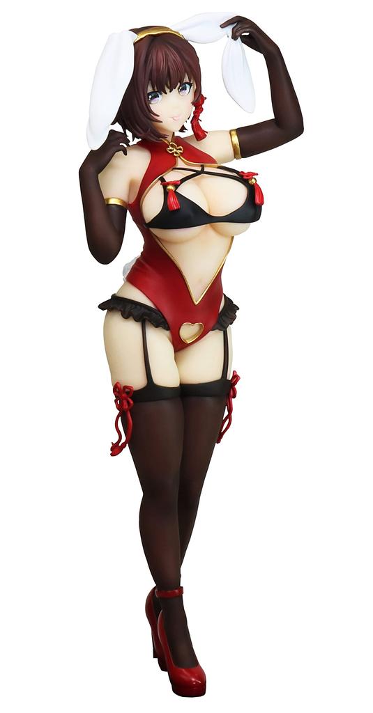 Lechery Yuyu Red Bunny Illustration by Yanyo Scale PVC Complete Figure Ver. 1/6 Pre-painted