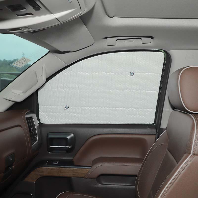 Car Windshield Sunshade Window Shade Foldable Sun Visor Cover Fit For Chevy Silverado For GMC-SIERRA 2014-2017 Car Interior Accessories