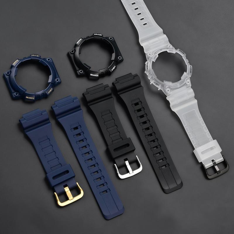 Reimveske for Casio G-Shock AQ-S810 Menn Kvinner Erstatning Matt Gummi Silikon Klokkereim Armbånd
