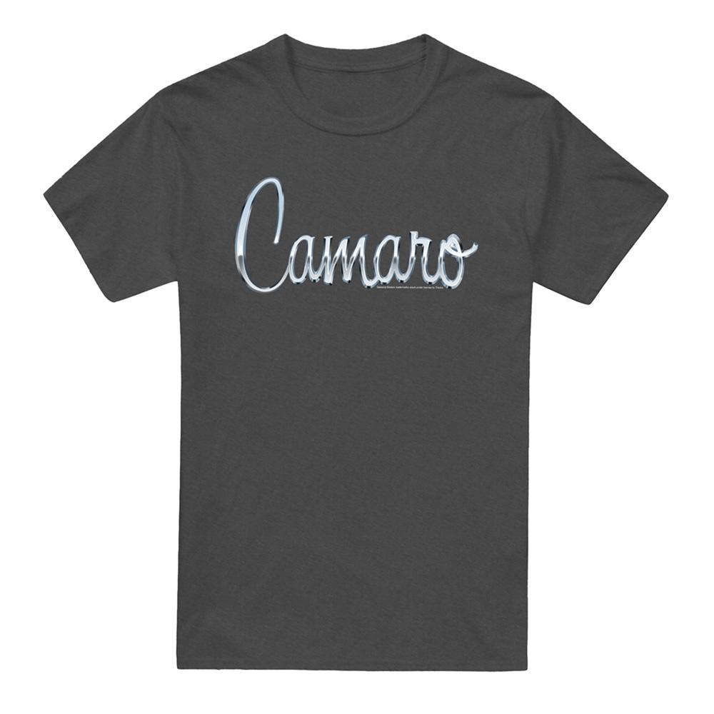 Chevrolet Unisex Adult Classic Camaro Metal Heather T-Shirt