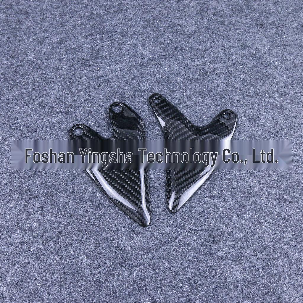 Protection de repose-pieds en fibre de carbone Kawasaki Ninja 400 (2018+)