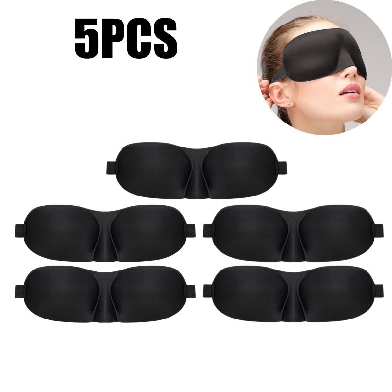 3D Sleep Mask With Soft Breathable Material Zero Pressure Eye Cover For Men And Women Ideal For Night Use And Deep Relaxation