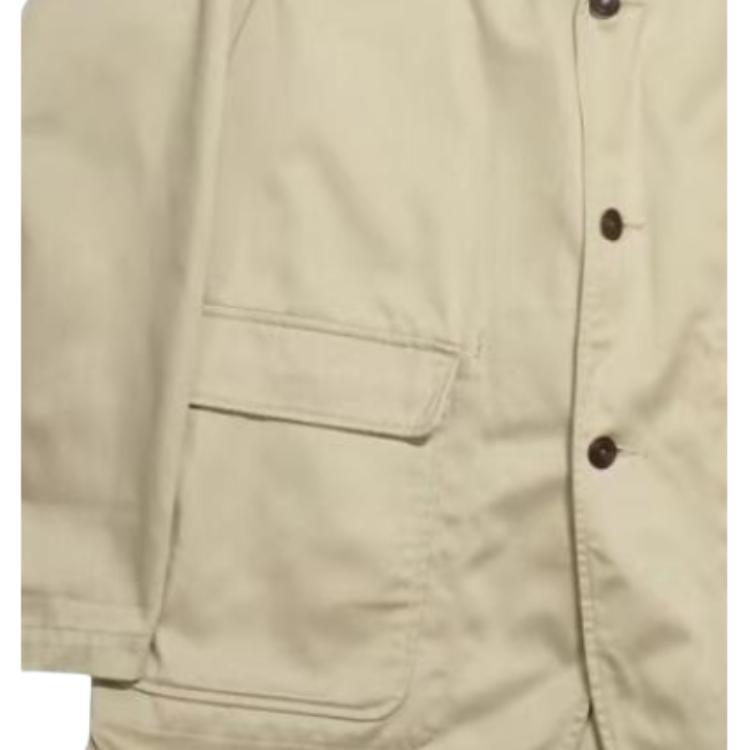 Nanamica x AH LIANMINGKUAN A. H Big Chino Club Big Chino Jackets & Coats Men's Beige SUAS095