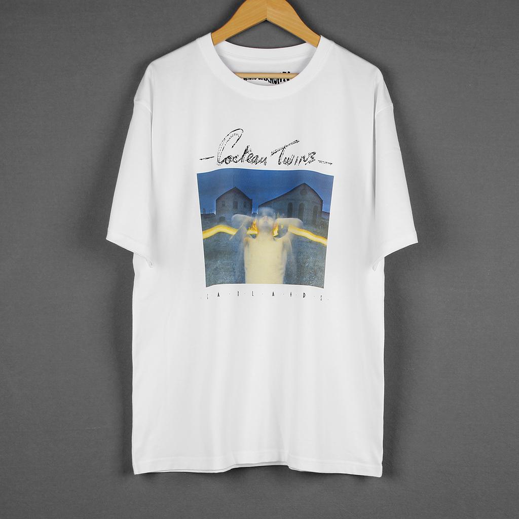 Cocteau Twins T-Shirt 4Ad Garlands This Mortal Coil Daily Music Band Men's Printed Short Sleeves Printed Loose Shirt