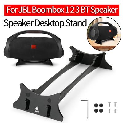 Acryl Lautsprecherhalter Basis Halter für JBL Boombox 1 2 3 BT Lautsprecher Schreibtisch Display Ständer Für JBL Boombox 3/Boombox 2/Boombox