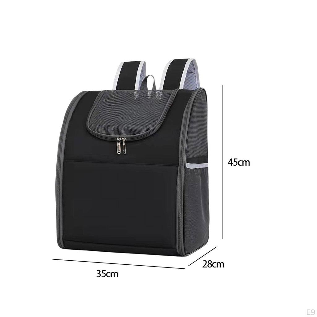 Pet Carrier Backpack Travel Bag for Small Dogs Cats Cat Backpacks Carrying Soft