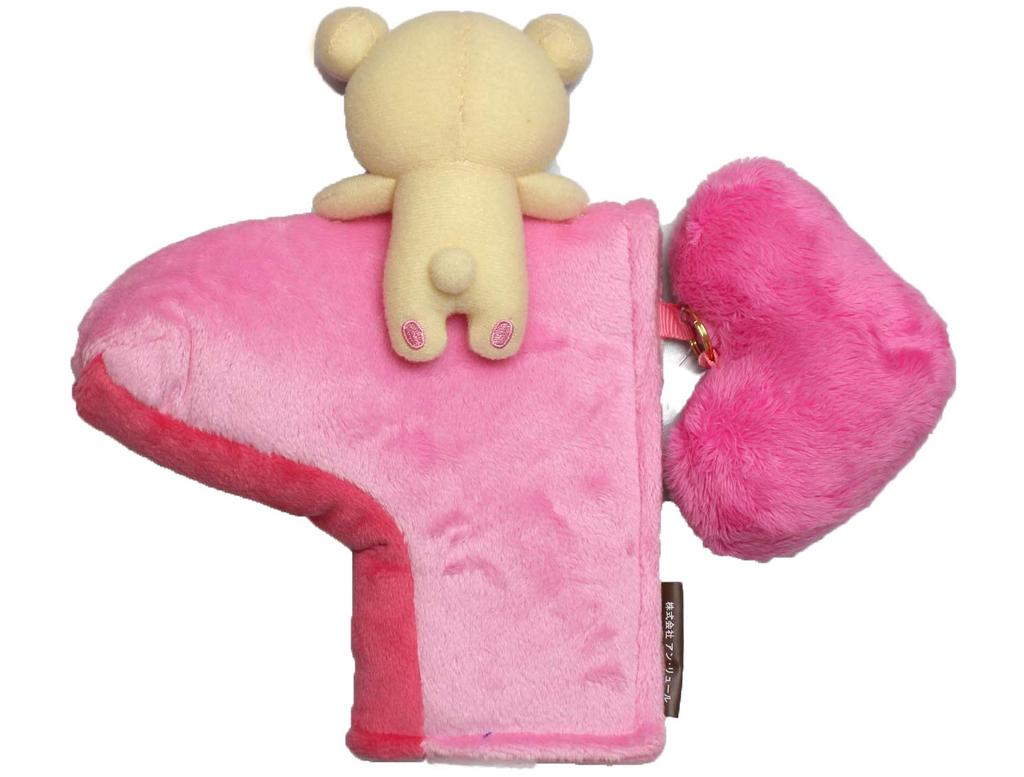 Naito Design Institute Rilakkuma Putter Cover Korilakkuma Pink H-162 (650)