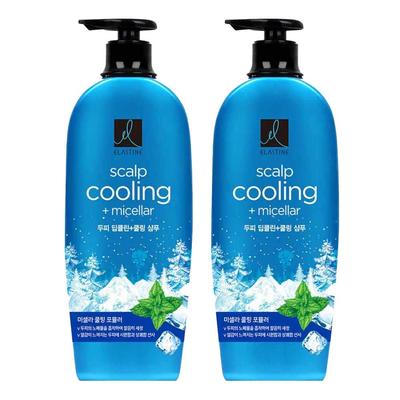 Elastine Deep Clean Cooling Shampoo Citrus Grapefruit Fragrance, 680ml, 2 Units