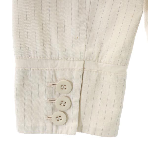 Marc by Marc Jacobs Stripe Tailored Jacket 4 Ivory System Women Used