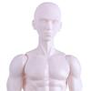 Unbemalte männliche Puppe Nackter Körper Figur Schaufensterpuppe für Bastelmodell Projektpuppe Actionfigur für Kugelgelenkpuppe