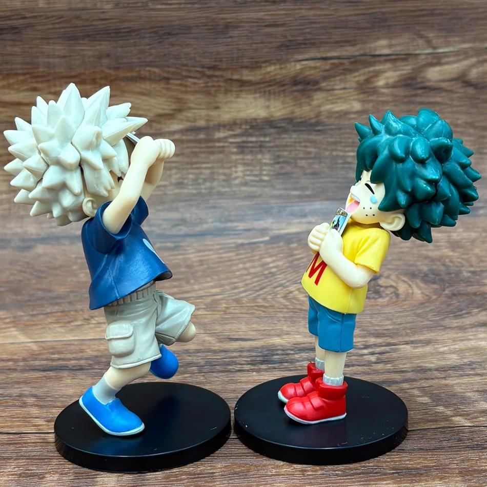 In Stock Gift My Hero Academia Childhood Izuku Midoriya Katsuki Bakugo Figure Model Decoration Doll Poseable Articulated Scale Detailed Movable