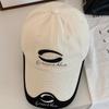 Y2K Vintage Baseball Cap Embroidery Visors Snapback Cap Fashion Letter Peaked Cap  Teenagers