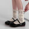 Lolita cute bow women's single shoes spring fashion flat leather shoes round head versatile cute Mary Jane shoes