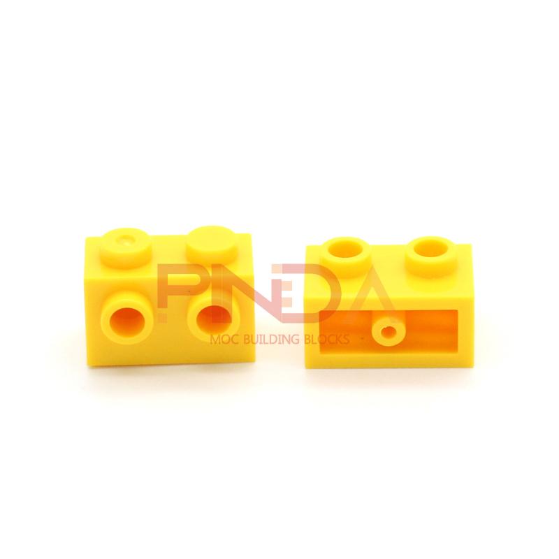 50Pcs Moc 11211 1X2 With Studs On Side Building Blocks Bricks Creative Creative Toys Gifts Developmental Toys