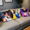 Chun Li Street Fighter Anime Pillow Case Square Pillow Bedroom Sofa Leisure Comfort Cushion Car Home Decoration