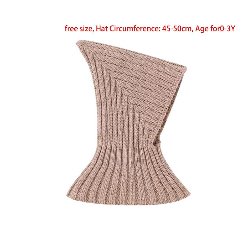 Cagoules coupe-froid Chapeau chaud protège-oreilles Nouvel ensemble chapeau et écharpe pour bébé Sports de plein air