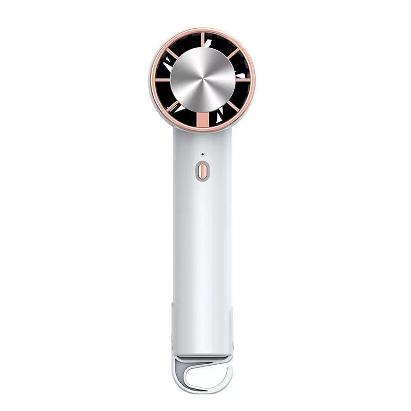 2024 New Model Cold Compress Fan with Semiconductor Cooling, Portable Mini Fan with Carabiner for Outdoor Use