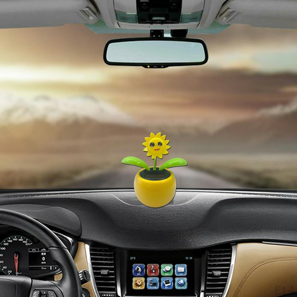 Cartoon Flower Animal Shaking Dancer Dancing Bobble Head toy Car Decoration