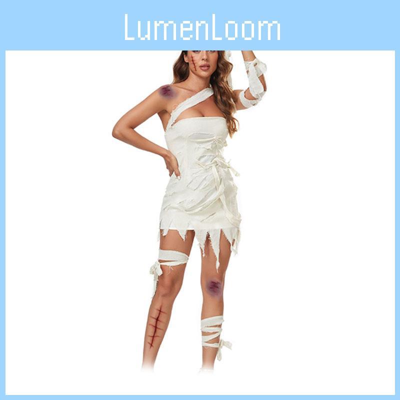 2023 Winter Collection Egyptian Mummy Zombie Costume Dress For Women