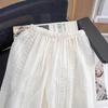 Girls Summer Cotton Sleeveless Vest Set Fashionable Casual Thin Mosquito Pants Two Piece Outfit For Baby