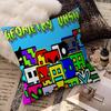 Cartoon Geometry Dash Video Game Pillow Cover Sofa Cushion Cover Home Room Decoration Children Gift