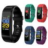 115plus Bluetooth 4.0 Intelligent Sports Bracelet Smartwatch for iOS Android Sport Fitness Tracker Kids Touch Wristband Watch