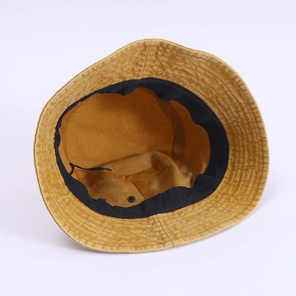 Fashion Summer Bucket Hat Washed Denim Hip Hop Panama Hats Casual Windproof Denim Cap Outdoor