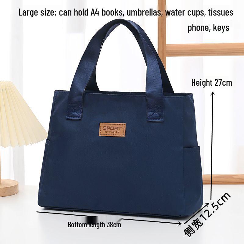 Wodoodporna Unisex Duża Teczka Biznesowa Formatu A4 i Torba do Codziennego Użytku