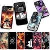 for Motorola Moto G54 G05 G24 G45 G55 G75 G85 G15 G57 G86 Power Edge 50 30 Ultra Fusion neo Pro Case Narutos Sasuke Uchiha Anime