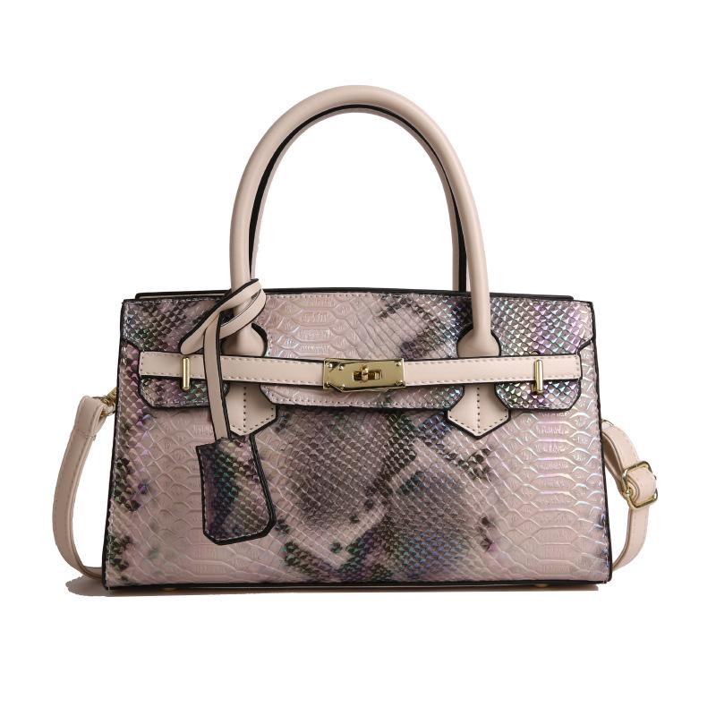 Women's 2025 Crocodile & Leopard Pattern Crossbody Shoulder Handbag