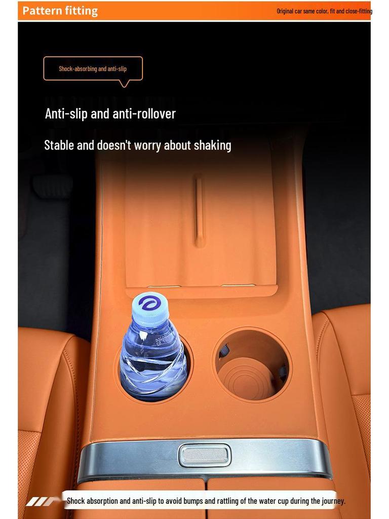 Silicone Mat for Xiaomi YU7: Central Control, Door Panel, Window Lift Handle Protection Pad, Interior Decoration.
