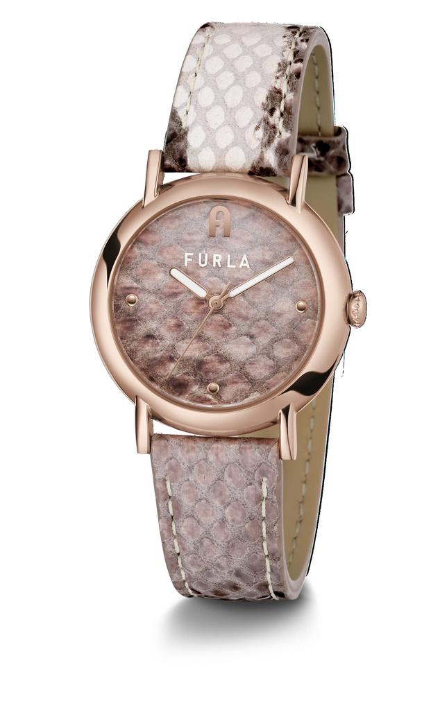 Watch FURLA EASYSHAPE Easy Shape Snake Pattern Dial Stainless Steel Quartz 32MM Watch Jewelry Accessory WW00024018L3 [Furla] Women's [Item]