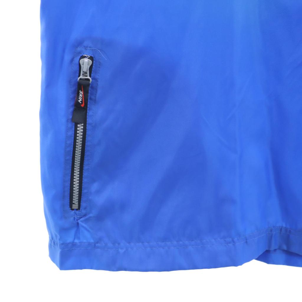 NIKE 90s 00s White Tag Old Half zip Windbreaker M blue pullover Men's Used